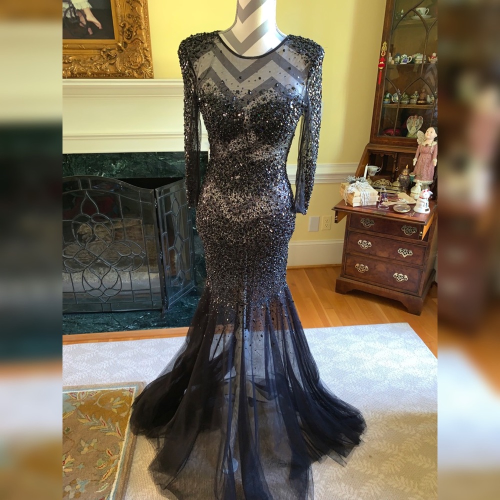 Jovani Sheer Gown